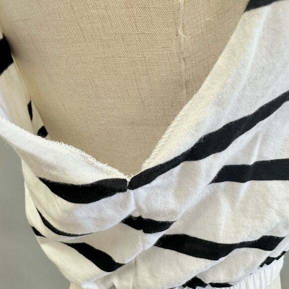 Calvin Klein Jeans Women's Striped Elastic-Waist Shoulder-Pad Top Size XS NWT - Picture 14 of 15